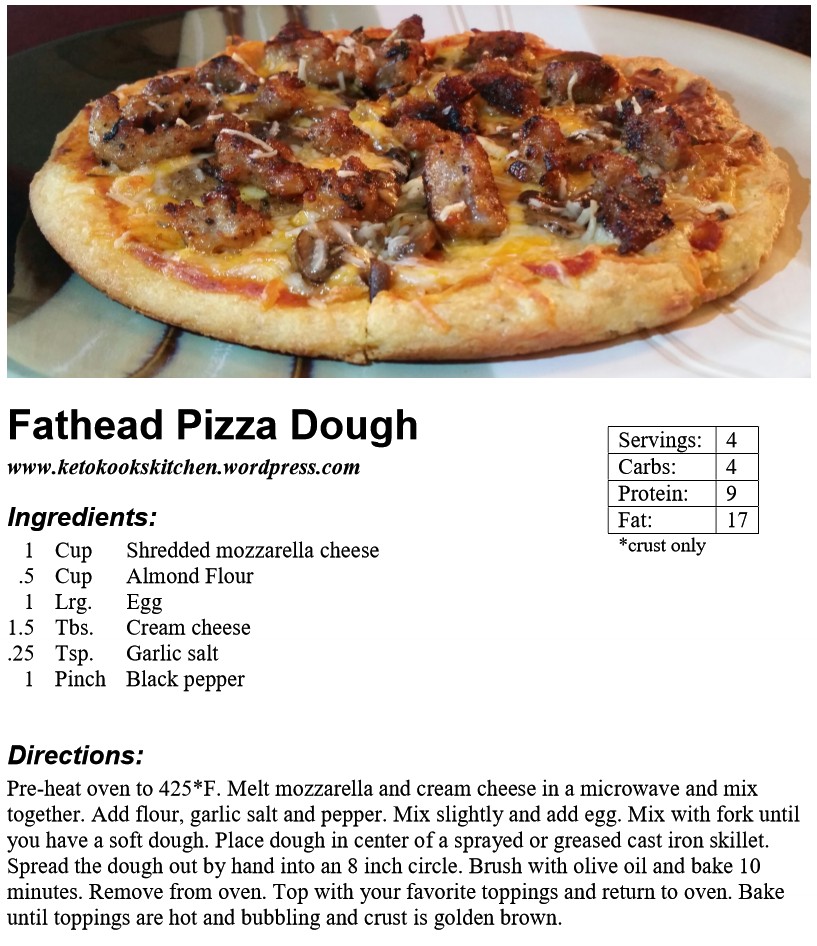 Fathead Pizza Dough